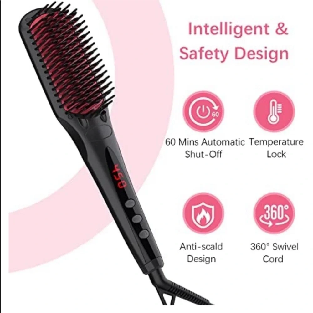 MiroPure Hair Straightener Brush